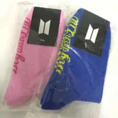 【新品】BTS 公式 もこもこソックス 2点セット