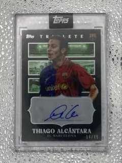 Topps TRIPLETE Thiago Alcântara 10/99 - メルカリ