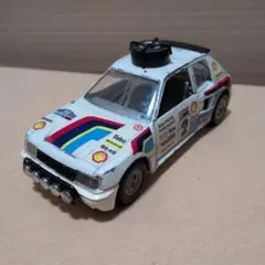 プジョー 205 ターボ16 ラリー ブラーゴ　ミニカー　イタリア製のサムネイル
