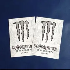 モンスターエナジー　ウルトラ　ステッカー　2枚
