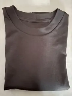 GU 半袖 Tシャツ ダークグレー Ｍ