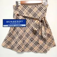 【Y2K】バーバリー BURBERRY スカート ノバチェック リボン