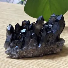 【品質よし 存在感 ポイント密集モリオンクラスター㊴✨615ｇ】原石 品質よし 存在感 ポイント密集モリオンクラスター㊴✨615g】原石