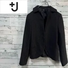 極美品☆【ジルサンダー】ウール　ブラック　テーラードジャケット　34 S相当 JACKET 34 DB | JIL SANDER(ジルサンダー) / アウター スーツ