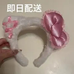 キティちゃん　カチューシャ　ピューロランド　ピンク