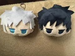 呪術廻戦 じとっと ぬいぐるみキーホルダー ダイソー 五条悟 伏黒恵