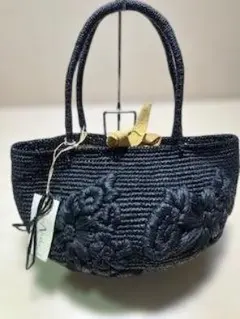DOLCE&GABBANA レース かごバッグ ブラック - メルカリ