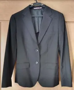 【ビジネスから就活まで】洗える 黒無地 ジャケット・スカート・パンツセット