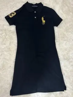 ラルフローレン レディース ポロシャツワンピース半袖L