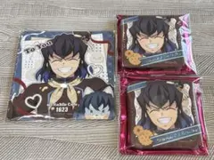 鬼滅の刃 ufotable バレンタイン ギフト缶バッジ コースター　嘴平伊之助