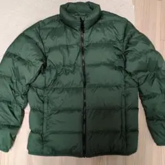 グリーン ダウンジャケット