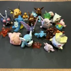 ポケモンフィギュア まとめ売り 初代 平成 メタル クリア ミュウ ミュウツー ポケモンフィギュア まとめ売り 初代 平成 メタル クリア ミュウ