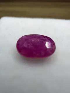 非加熱 天然ピンクルビー 0.86 Ct カラット