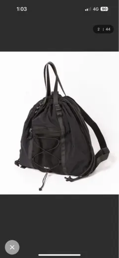 ☆nico and… オリジナル2way ナップサック☆新品タグ付き