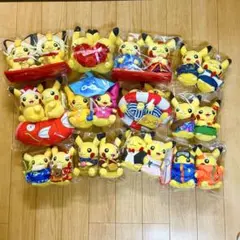 【週末限定値下げ】マンスリーペア　ピカチュウ　1月　まねきねこ　ニャース　限定 monthly-pair-pikachu-nyasu-