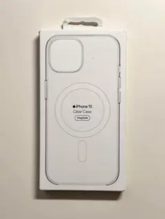 【新品】純正 iPhone 15 クリアケース①