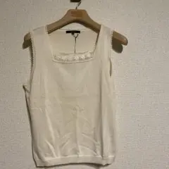 新品　esche レディース　ノースリーブ　レース　大きいサイズ　42