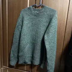 UNIQLO ニットL グリーン