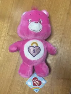 ケアベア BIGぬいぐるみ ピンク タグ付き 新品