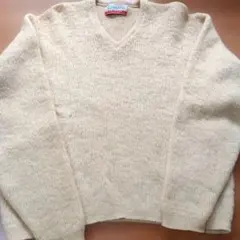 60s70sJantzen Vネックニット ウールモヘア　グランジのサムネイル