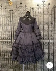 フィジカルドロップ クラシカル姫袖ドレス 黒 ベビードール - メルカリ