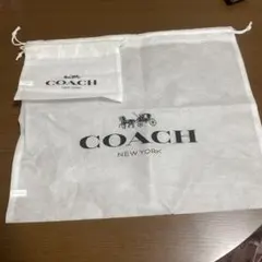 COACH ロゴ入り　袋　大　少