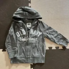 【期間限定最終値下げ！！】OLD NAVY グレー パーカー 2T