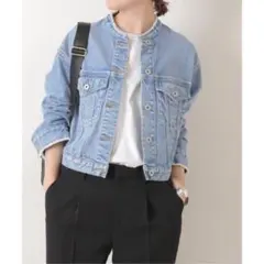 2025年最新】Spick and Span カラー：ブルー Gジャン・デニム