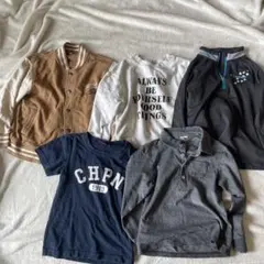 5点まとめ売り男の子120トレーナーユニクロジャケットアウター