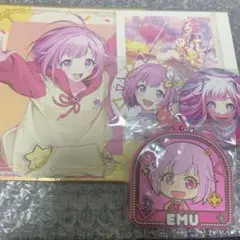鳳えむ 色紙 キーホルダー 缶バッジ パシャこれ