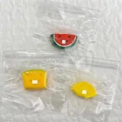 熊 西瓜 甜瓜 鳳梨 莉拉 熊 迷你 擠壓 3件組