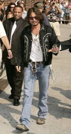 ビンテージ ウエスタン　ブラック　刺繍　モノトーン！