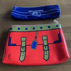 Roberta di Camerino 赤いポーチ