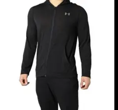 Under Armour ブラック フルジップフーディ M
