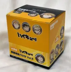 ハイキュー‼︎ 百面相缶バッジ vol.2 新品未開封 1BOX