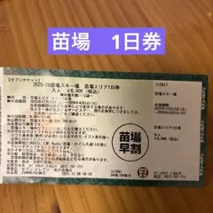 2026年最新】苗場スキーリフト券の人気アイテム - メルカリ