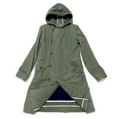 トミーヒルフィガー ライナー付 フード付コート カーキ M