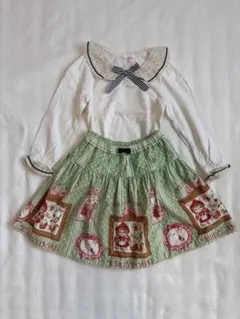 110サイズ シャーリーテンプル 赤ずきんセット