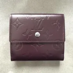 鑑定 極美品 ルイヴィトン 財布 ポルトモネビエカルトクレディ モノグラムマット