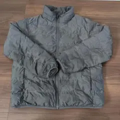 ユニクロ グレー ダウンコート 150cm