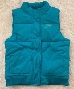 GAP kids ダウンベスト キッズ スカイブルー　水色