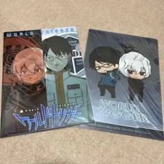 ワールドトリガー 空閑遊真 クリアファイル まとめ売り ワールドトリガー 新品未開封 空閑遊真 学生服 クリアファイル 3枚