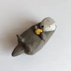 匿名配送　川崎誠二　木彫りの動物たち　マスコットフィギュア　ガチャ