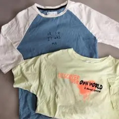 ZAPA　キッズ　半袖Tシャツ　五分袖Tシャツ　セット　140cm