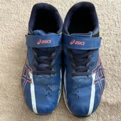 アシックス　レーザービーム　24㎝　ブルー　asics テープ　青色のサムネイル
