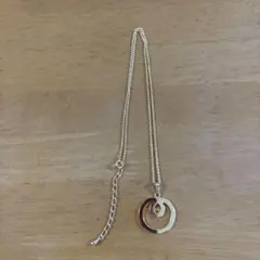 ゴールド ペンダント ネックレス　NTTロゴ