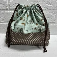 ハンドメイド お弁当袋 動物 アニマル