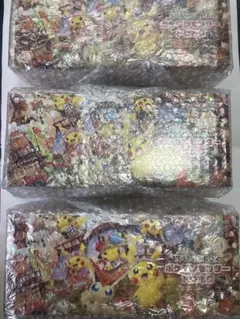 未開封シュリンク付き　ポケモンセンタートウホク　3box