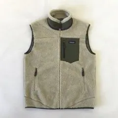 美品◎クラッシックレトロX/ベスト★ベージュ/23048/フリース/ベスト