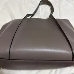 グレー シンプル トートバッグ